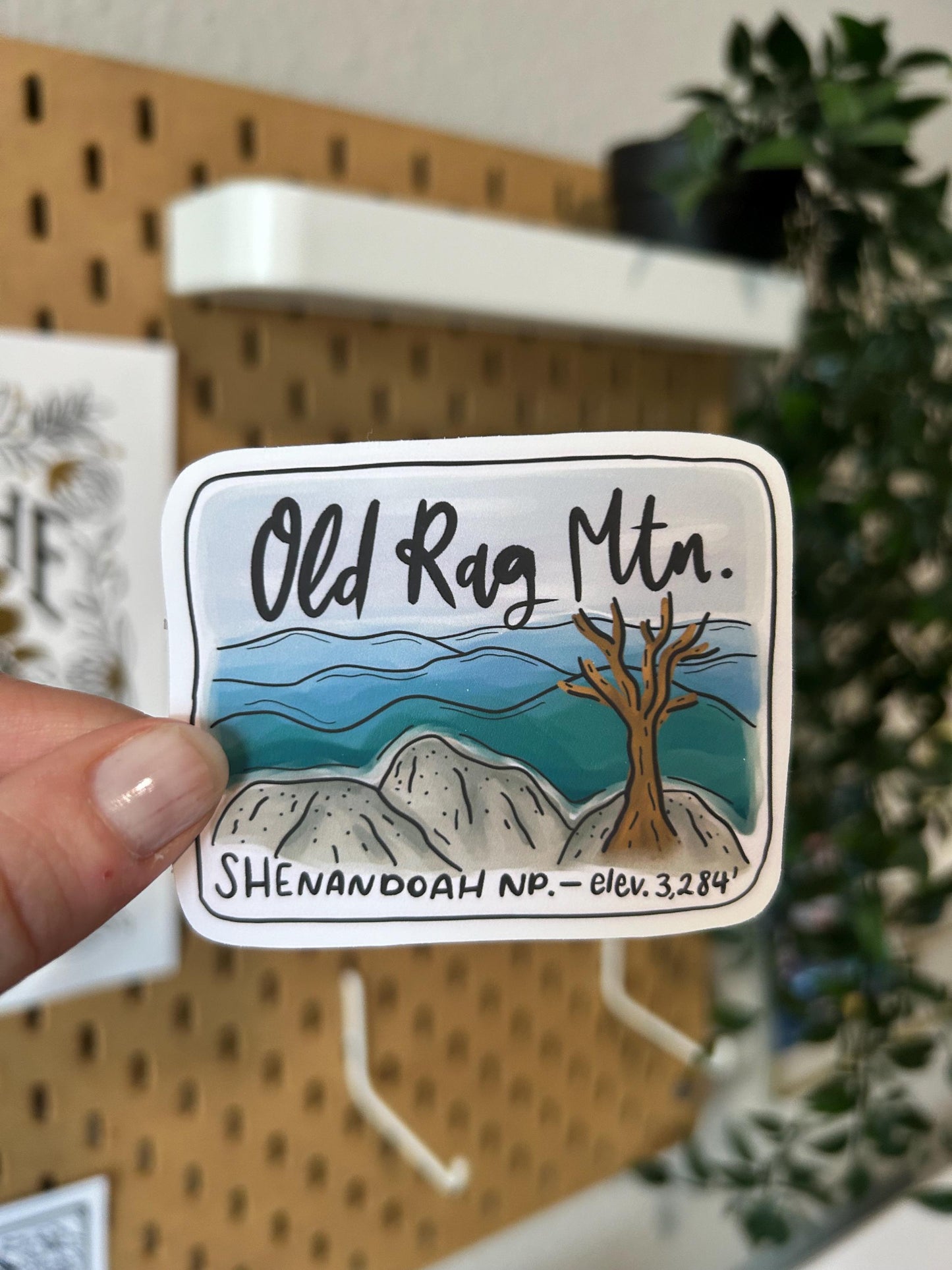 Old Rag Mountain Sticker