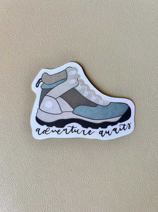 Hiking Boot Sticker