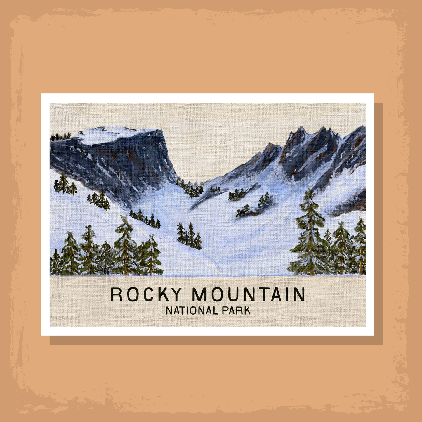 Rocky Mountain Art Print