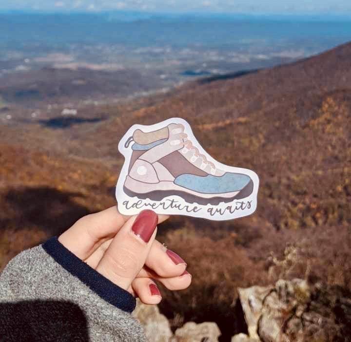 Hiking Boot Sticker
