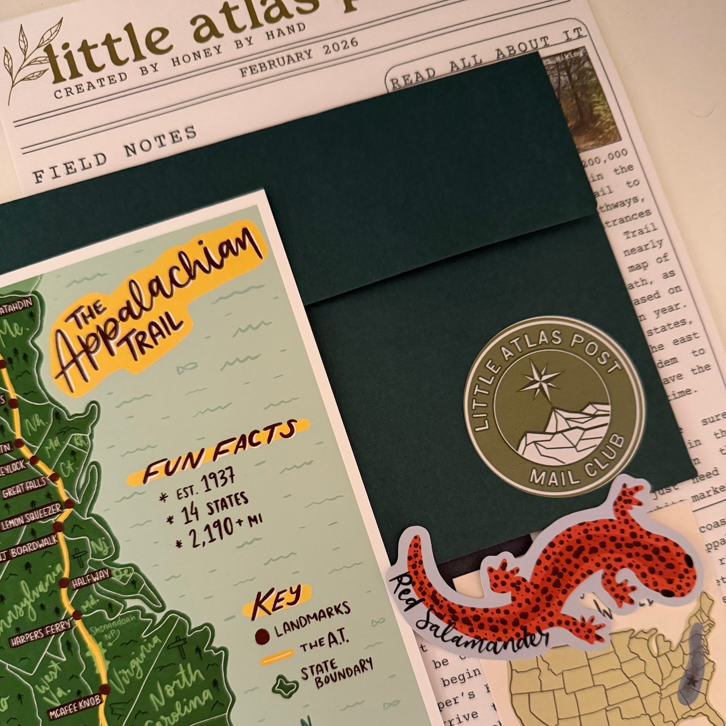 Little Atlas Post - Snail Mail Club