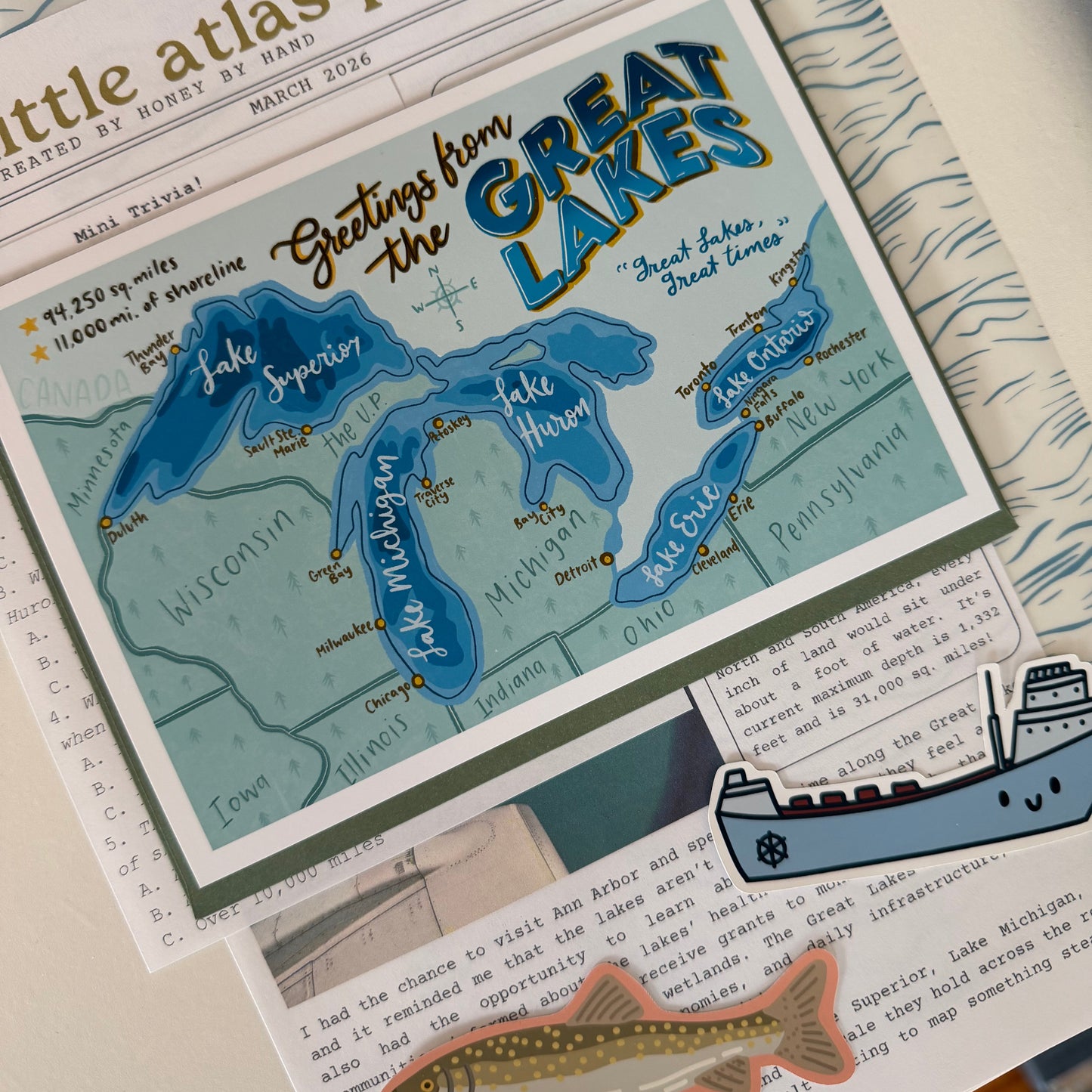 Little Atlas Post - Snail Mail Club