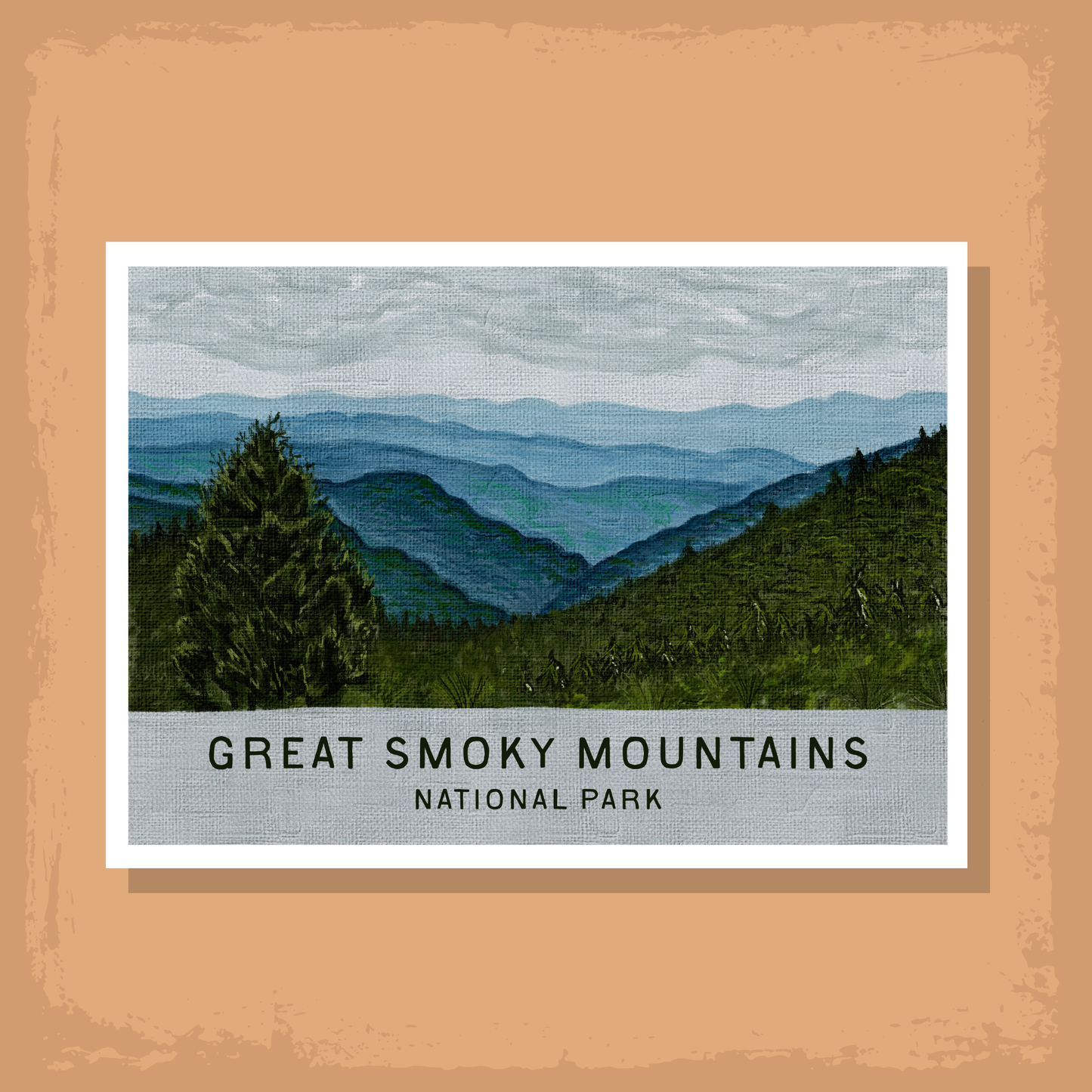 Great Smoky Mountains Art Print